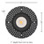 4 in. Trimless Slim Round Recessed Anti-Glare LED Downlight, Black, Canless IC Rated, 1000 Lumens, 5 CCT 2700K-5000K