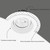 4 in. 5 CCT Adjustable LED Slim Trimless Eyeball Gimbal Downlight, 950 Lumens, Color Selectable 2700K-5000K, 360° Rotation