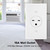 15A Single Receptacle Outlet, Commercial Grade, NEMA 6-15, White, Wall Plate Included, 250VAC (2-Pack)