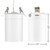 3 in. Adjustable LED Cylinder Downlight, Ceiling Spot Light, 1000 Lumens, Canless 5 CCT Color Selectable 2700K-5000K, White