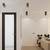 3 in. Adjustable LED Cylinder Downlight, Ceiling Spot Light, 900 Lumens, Canless 5 CCT Color Selectable 2700K-5000K, Black