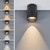 3 in. LED Cylinder Downlight, Ceiling Spot Light, 900 Lumens, Canless 5 CCT Color Selectable 2700K-5000K, Black