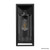 Outdoor Wall Sconce, Black Rectangular Fixture w/ Clear Glass Cylinder, Dusk to Dawn Sensor, Bulb Not Included - 14 in. Height