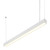 4 ft. LED Linear Up / Down Light Fixture, 3 CCT 3500K-5000K, 6000 Lumens, Adjustable Light Output, Suspension Pendant Mounting