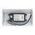 LED Up/Down Outdoor Wall Light, Modern Dimmable Sconce, 12 Watts, 800 Lumens, 5 CCT 2700K-5000K, White