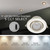 4 in. 5 CCT Adjustable LED Slim Gimbal Downlight, Brushed Nickel Trim, 900 Lumens, Color Selectable 2700K-5000K, 30° Directional Tilt