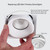 4 in. Low Kelvin Trimless Slim Square Recessed Anti-Glare LED Downlight, White, Canless IC Rated, 1000 Lumens, 5 CCT 2200K - 3500K