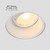 2 in. 5 CCT Adjustable LED Slim Trimless Eyeball Gimbal Downlight, 600 Lumens, Color Selectable 2700K-5000K, 360° Rotation