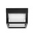 Black Outdoor LED Wall Light with Clear Lens, Sconce, Modern Porch Light, 1200 Lumens, 5 CCT 2700K-5000K