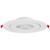 6 in. Adjustable Slim Recessed LED Floating Gimbal Downlight, 1100 Lumens, 5 CCT Color Selectable 2700K-5000K