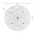 1 in. Trimless Pinhole Round Recessed Anti-Glare LED Downlight, White, Canless IC Rated, 1050 Lumens, 5 CCT 2700K-5000K