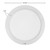 12 in. Round PIR Motion Sensor LED Ceiling Light Fixture, Flush Mount, 5 CCT 2700K-5000K, 2000 Lumens