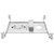 1"-6" Universal Rough-In Plate, New Construction Downlight Mounting Metal Plate Adjustable Hanger Bars (6 Pack)