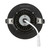 4 in. Adjustable Recessed Anti-Glare LED Gimbal Downlight, Black Trim, Canless IC Rated, 1050 Lumens, 5 CCT 2700K-5000K, 360° Rotation