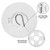 16 in. LED Flush Mount Ceiling Light, 5 CCT 2700K-5000K, 3500 Lumens