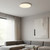 16 in. LED Flush Mount Ceiling Light, 5 CCT 2700K-5000K, 3500 Lumens
