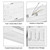 4 ft. Wraparound LED Shop Light Fixture, Linkable, Selectable Color Temperature / Wattage, up to 6800 Lumens