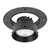 4 in. 5 CCT Adjustable LED Slim Trimless Eyeball Gimbal Downlight, Black, 800 Lumens, Color Selectable 2700K-5000K, 360° Rotation