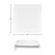 2'x2' LED Flat Panel Ceiling Light Fixture, Selectable Color Temperature / Wattage, Up to 4000 Lumens (4 Pack)