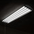 4 ft. LED Motion Sensor Shop Light Fixture, 10,000 Lumens, Linkable, Frosted Lens, 5000K Daylight
