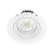 3 in. 5 CCT Adjustable LED Slim Trimless Eyeball Gimbal Downlight, 600 Lumens, Color Selectable 2700K-5000K, 360° Rotation