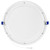 12 in. Slim Round Recessed LED Downlight, Canless IC Rated, 2200 Lumens, 5 CCT Color Selectable 2700K-5000K