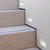 Horizontal Trimless LED Step Light, Indoor/Outdoor Stair Light, 5 CCT Color Selectable 2700K-5000K, White
