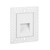 Vertical Trimless LED Step Light, Indoor/Outdoor Stair Light, 5 CCT Color Selectable 2700K-5000K, White