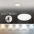 10 in. LED Round Disk Light Ceiling Fixture, 5 CCT 2700K-5000K, 2000 Lumens, Dimmable