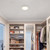 10 in. LED Round Disk Light Ceiling Fixture, 5 CCT 2700K-5000K, 2000 Lumens, Dimmable