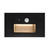 Horizontal LED Motion Sensor Step Light, Indoor/Outdoor Stair Light, 3 CCT Color Selectable 3000K/4000K/5000K, Black (2 Pack)