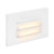 Horizontal LED Grated Step Light, Indoor/Outdoor Stair Light, 3 CCT Color Selectable 3000K/4000K/5000K, White (2 Pack)