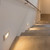 Horizontal LED Grated Step Light, Indoor/Outdoor Stair Light, 3 CCT Color Selectable 3000K/4000K/5000K, White (2 Pack)