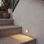 Horizontal LED Grated Step Light, Indoor/Outdoor Stair Light, 3 CCT Color Selectable 3000K/4000K/5000K, White (2 Pack)
