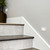 Horizontal LED Grated Step Light, Indoor/Outdoor Stair Light, 3 CCT Color Selectable 3000K/4000K/5000K, White (2 Pack)