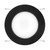 6 in. Flat Lens Retrofit Recessed LED Downlight, Black Trim, 1000 Lumens, 5 CCT Color Selectable 2700K-5000K