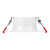 4 in. Recessed LED Downlight, Canless w/ Deep Baffle, 600 Lumens, 5 CCT Color Selectable 2700K-5000K