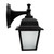 LED Porch Lantern Outdoor Wall Light, Black w/ Frosted Glass, Dusk to Dawn Sensor, 750 Lumens, 3000K Warm White - 11 in. Height