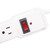 6 Outlet Power Strip - 300 Joules Surge Protection (4 Pack)