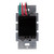 3-Way / Single Pole Decorative LED Dimmer Rocker Switch, 600 Watt, Wall Plate Included, Black