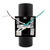 LED Cylinder Outdoor Wall Wash, Up and Down Sconce Light, 24 Watt, 1680 Lumens, 3000K Warm White, Black - 12 in. Height
