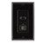 3-Way / Single Pole Dimmer Light Switch 600W, Indicator Light, LED Compatible, Wall Plate Included, Black