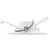 5 in. and 6 in. 2700K Retrofit Recessed LED Downlight, Smooth Baffle Trim, 950 Lumens, Warm White (4 Pack)