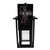LED Outdoor Wall Light Seeded Glass, Dusk to Dawn Sensor, 1000 Lumens, 3000K Warm White - 15.5 in. Height