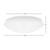 14 in. LED Mushroom Light Flush Mount Ceiling Fixture, Dimmable, 3000K Warm White, 1600 Lumens