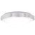14 in. LED Round Flush Mount Ceiling Light, Brushed Aluminum Trim, Dimmable, 3000K Warm White, 1600 Lumens