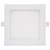6 in. Smart WiFi Slim Square LED Downlight, 900 Lumens, Multicolor, Dimmable, CCT 2700-6500K, Google Home/Alexa