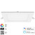 6 in. Smart WiFi Slim Square LED Downlight, 900 Lumens, Multicolor, Dimmable, CCT 2700-6500K, Google Home/Alexa