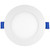 4 in. 5 CCT Slim Recessed LED Downlight, 750 Lumens, Color Selectable 2700K-5000K (12 Pack)