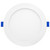 6 in. Slim Round Recessed LED Downlight, Canless IC Rated, 1050 Lumens, 5 CCT Color Selectable 2700K-5000K (12 Pack)